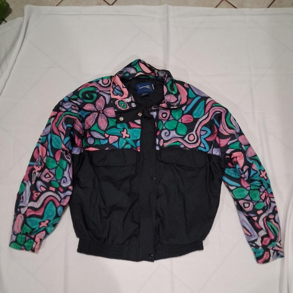 Authentic Vintage 1990s Duckster Colorblock Jacket